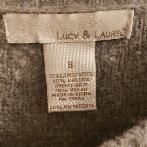 Lambs' wool CARDIGAN - Picture 3 of 3